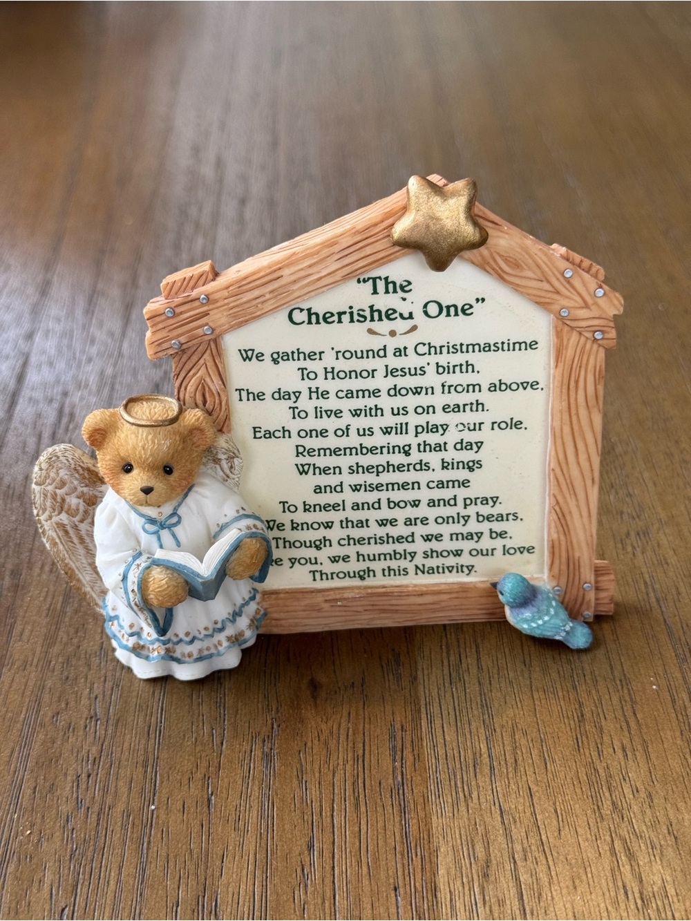 Christmas Cherished Teddies Plaque!